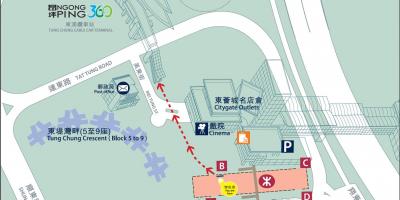 Tung Chung hattı MTR göster