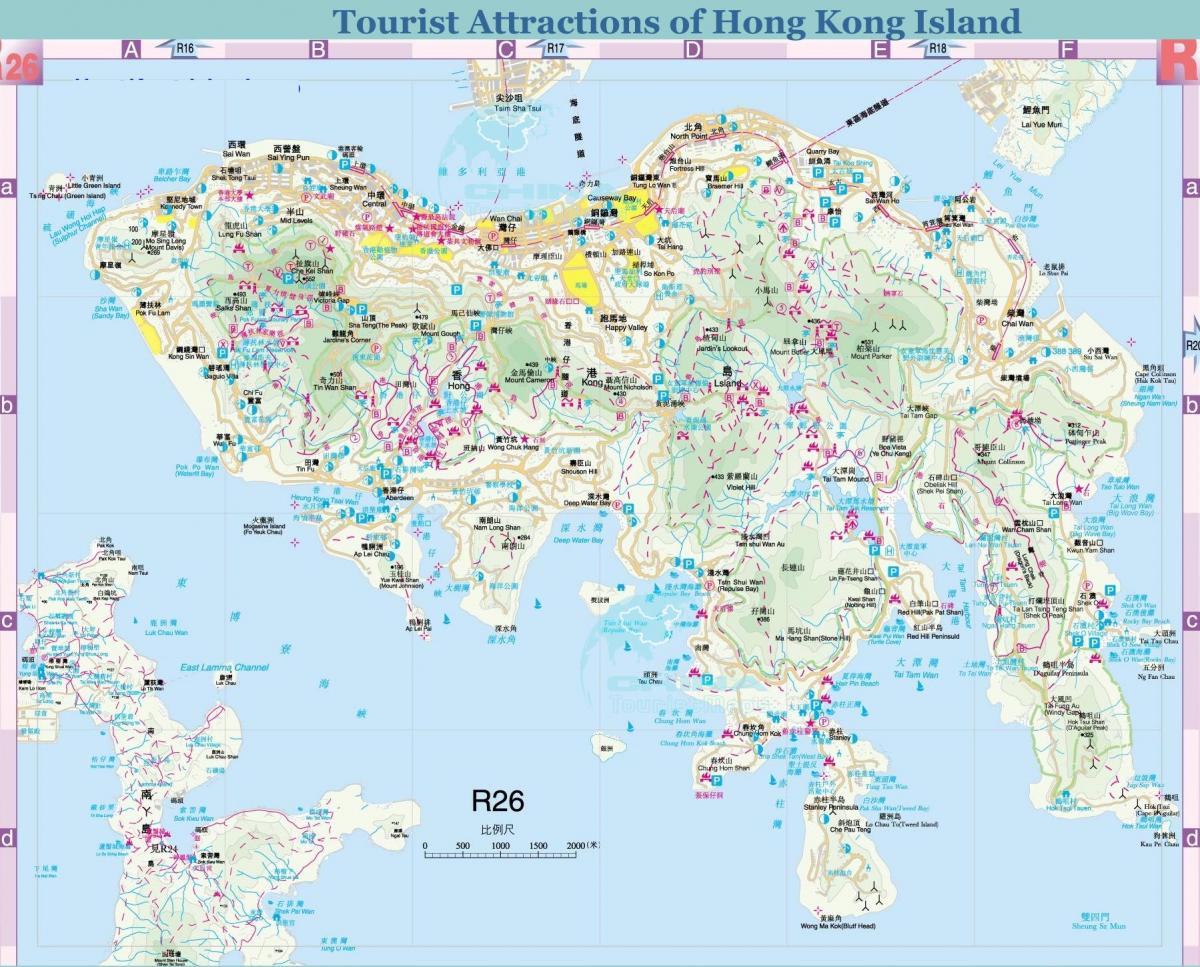 Hong Kong haritada
