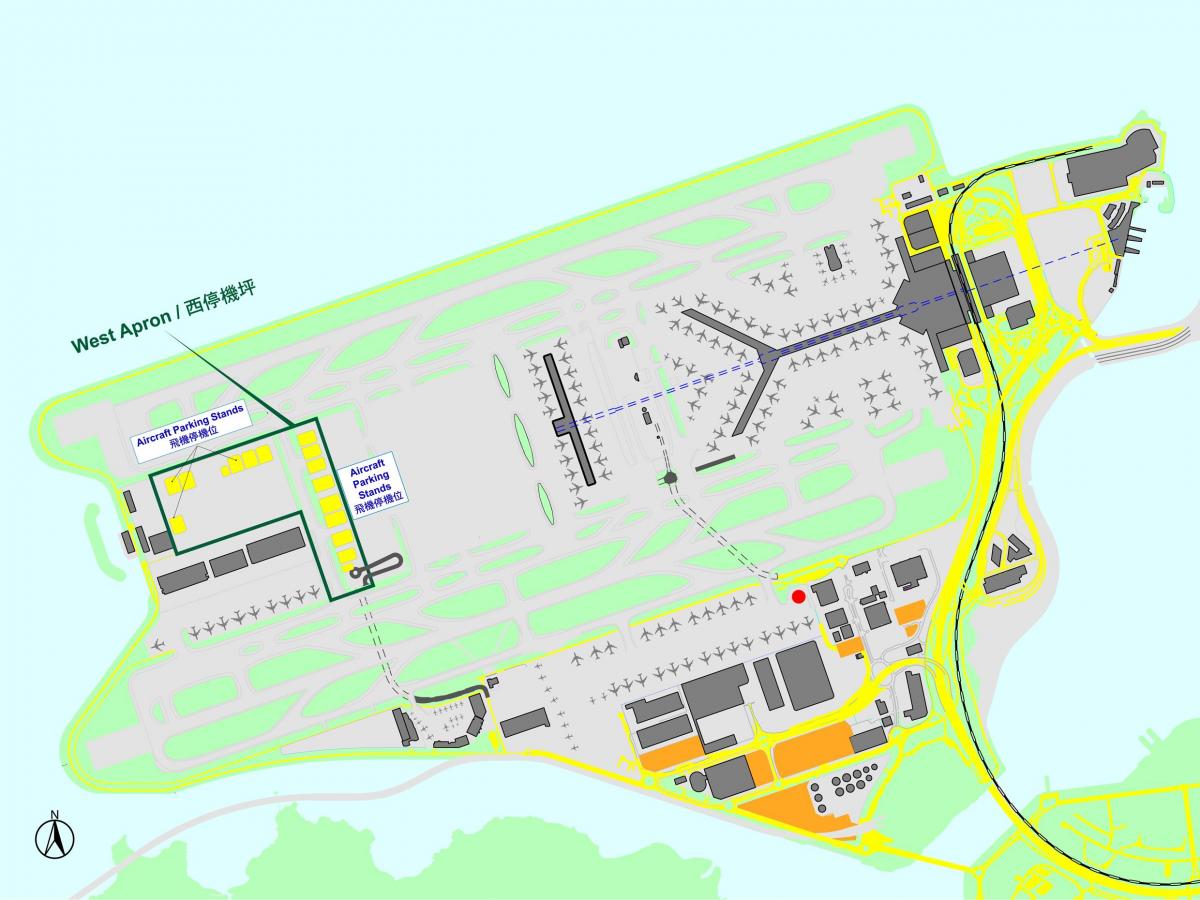 Hong Kong Uluslararası Havaalanı Haritayı göster