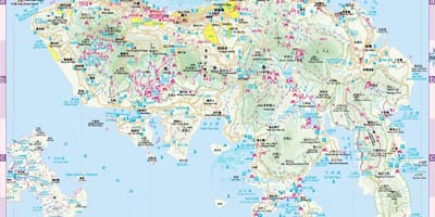 Çevrimdışı Hong Kong haritası