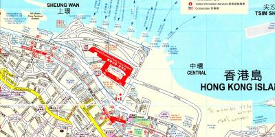 Hong Kong Limanı haritası