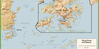 Hong Kong siyasi haritası