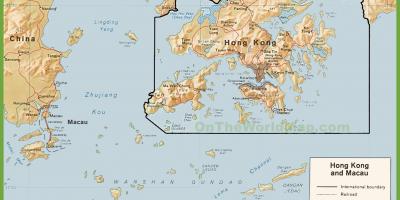 Hong Kong siyasi haritası
