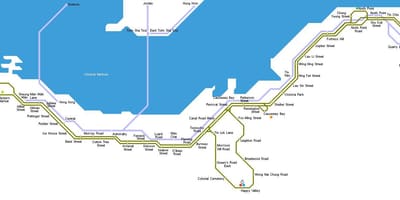Tramvay göster Hong Kong