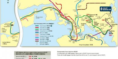 Hong Kong Üniversitesi Harita